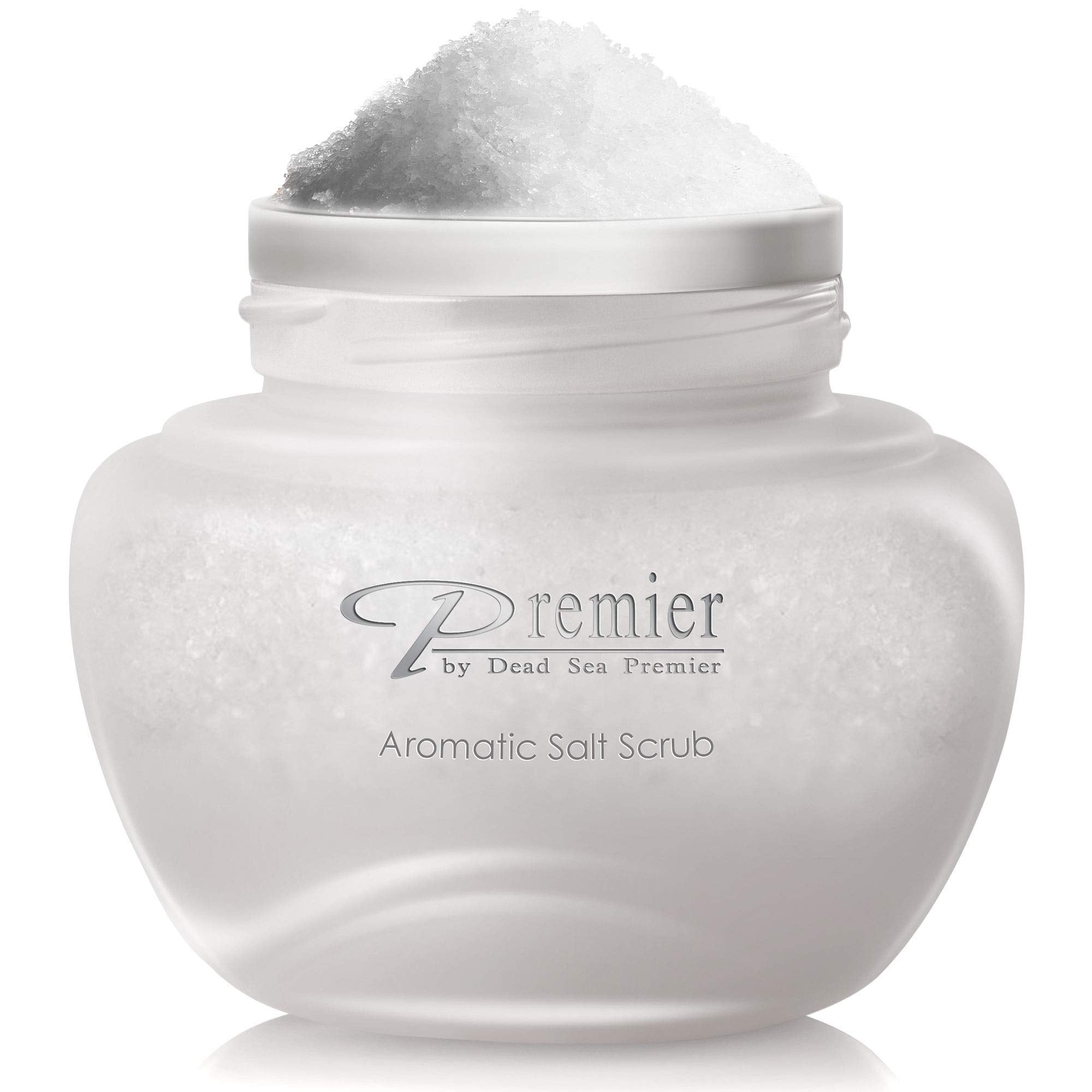 Premier Dead Sea Aromatic Salt Scrub – Breeze Scent (10.05 fl oz) | Exfoliating Body Polish