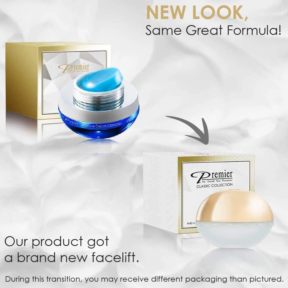 Premier Dead Sea Classic Moisture Complex Cream — Lightweight, Non-Greasy for Normal to Dry & Sensitive Skin