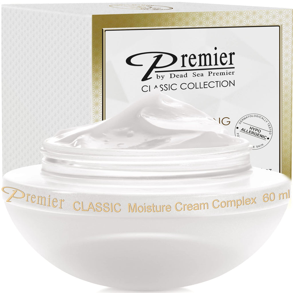 Premier Dead Sea Classic Moisture Complex Cream — Lightweight, Non-Greasy for Normal to Dry & Sensitive Skin