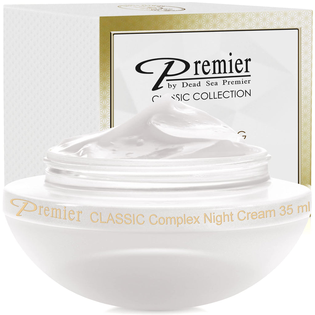 Premier Dead Sea Classic Night Cream – Age-Defying, Nourishing, 2.4 fl oz