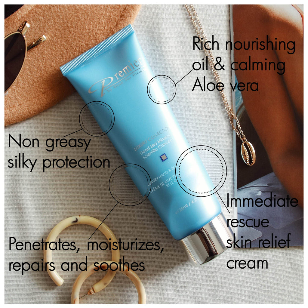 Premier Dead Sea Luxury Hand & Body Cream – Hydrating & Fast-Absorbing