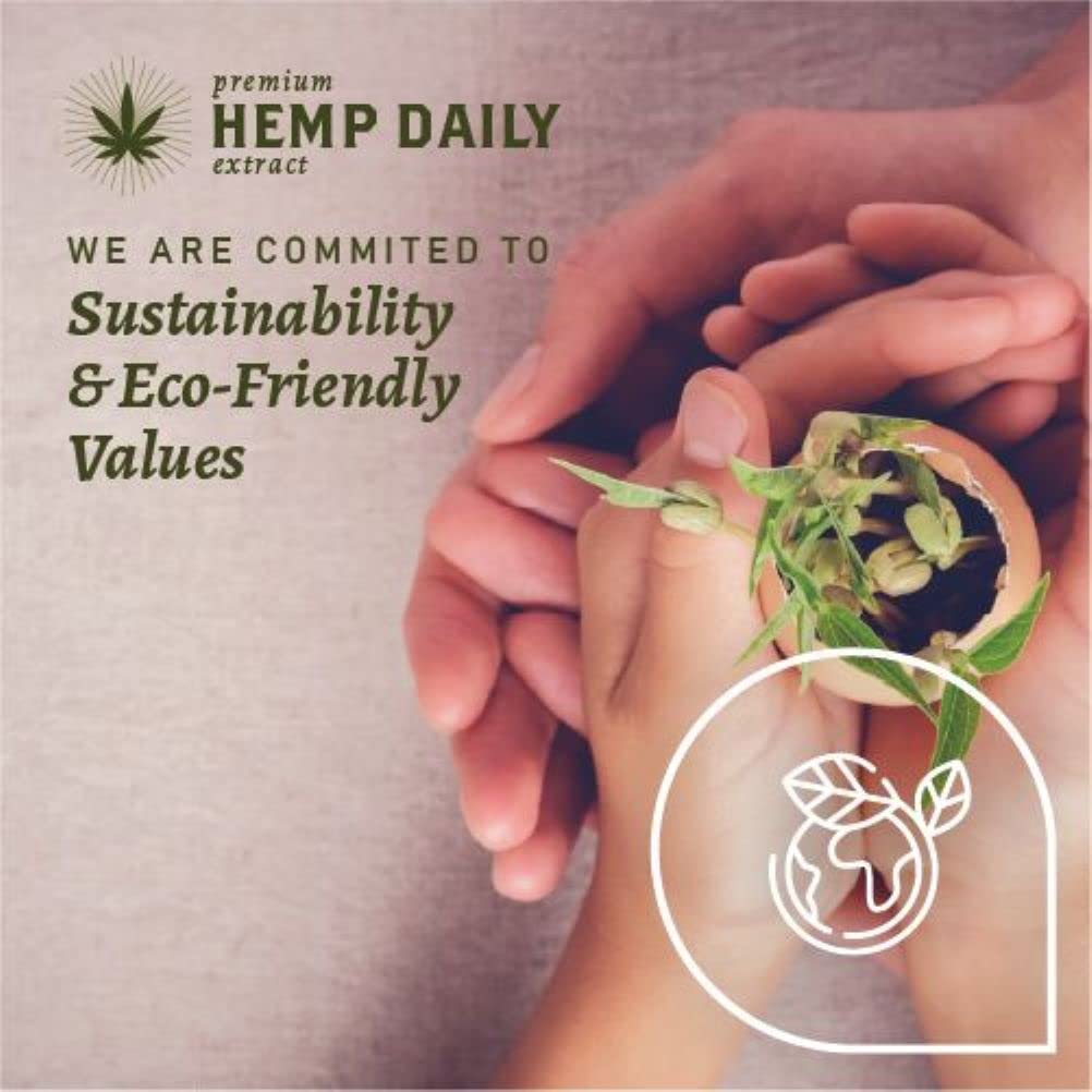 Premium Hemp Daily Cream - Menthol, Argan, Jojoba & Rosehips | Lightweight, Fast-Absorbing Moisturizer | 1.7 oz Pack of 2 | USA-Made, Cruelty-Free