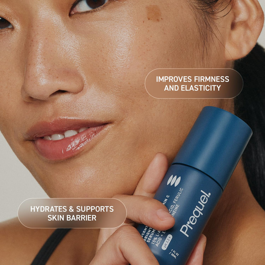 Prequel Skin Lucent-C Vitamin C Serum with Ferulic Acid | 1oz Pump
