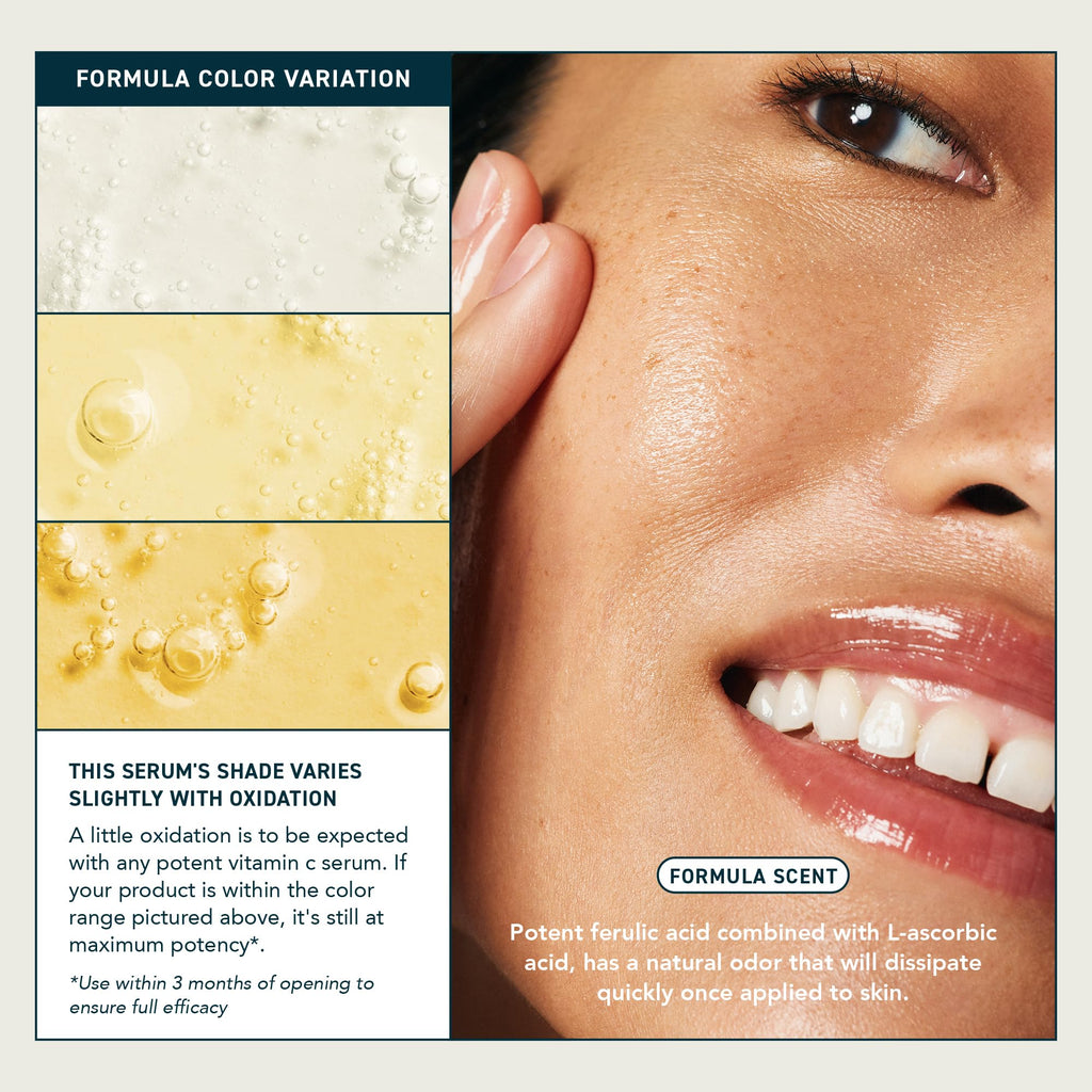Prequel Skin Lucent-C Vitamin C Serum with Ferulic Acid | 1oz Pump