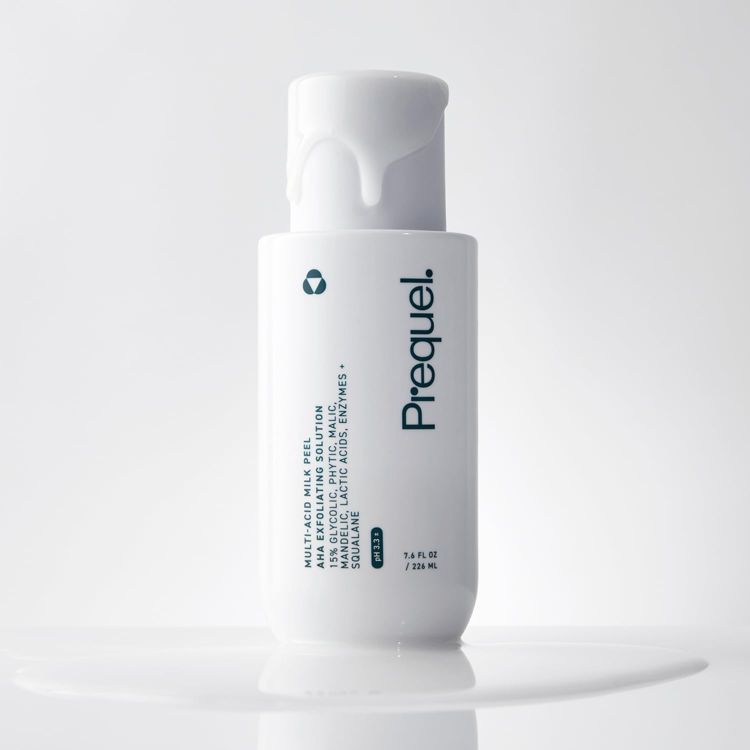 Prequel Skin Multi-Acid Milk Peel – 15% Glycolic Exfoliant with Lactic Acid & Enzymes, 7.6oz