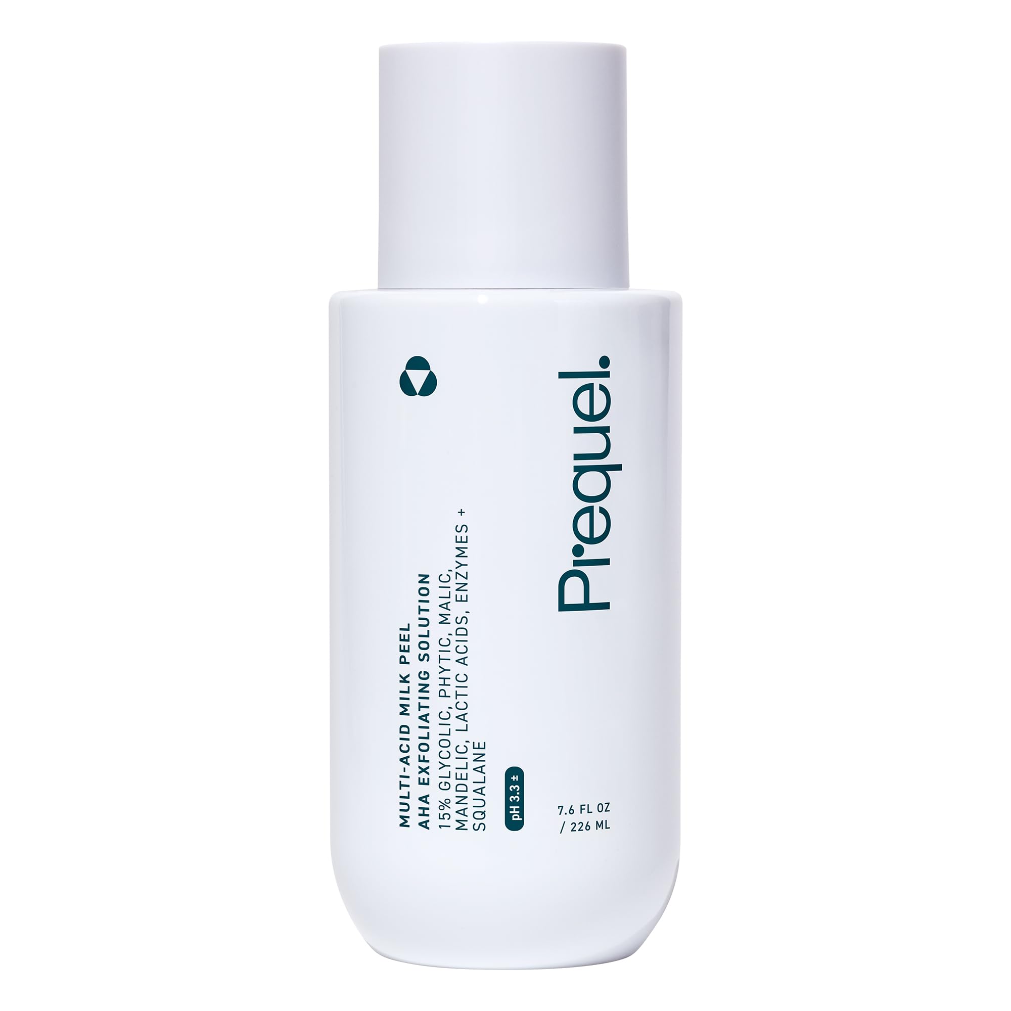 Prequel Skin Multi-Acid Milk Peel – 15% Glycolic Exfoliant with Lactic Acid & Enzymes, 7.6oz