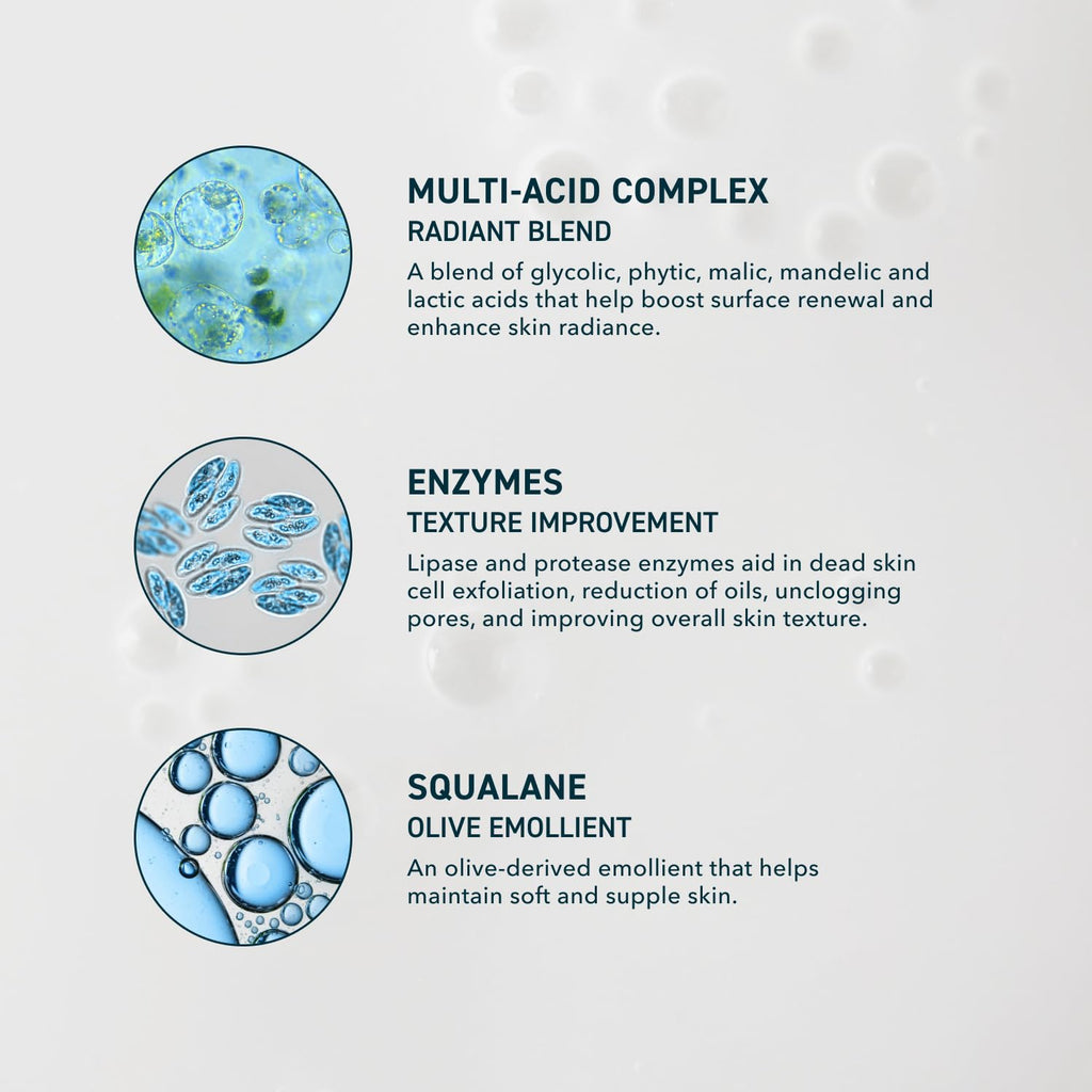 Prequel Skin Multi-Acid Milk Peel – 15% Glycolic Exfoliant with Lactic Acid & Enzymes, 7.6oz