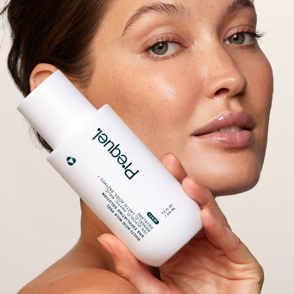 Prequel Skin Multi-Acid Milk Peel – 15% Glycolic Exfoliant with Lactic Acid & Enzymes, 7.6oz