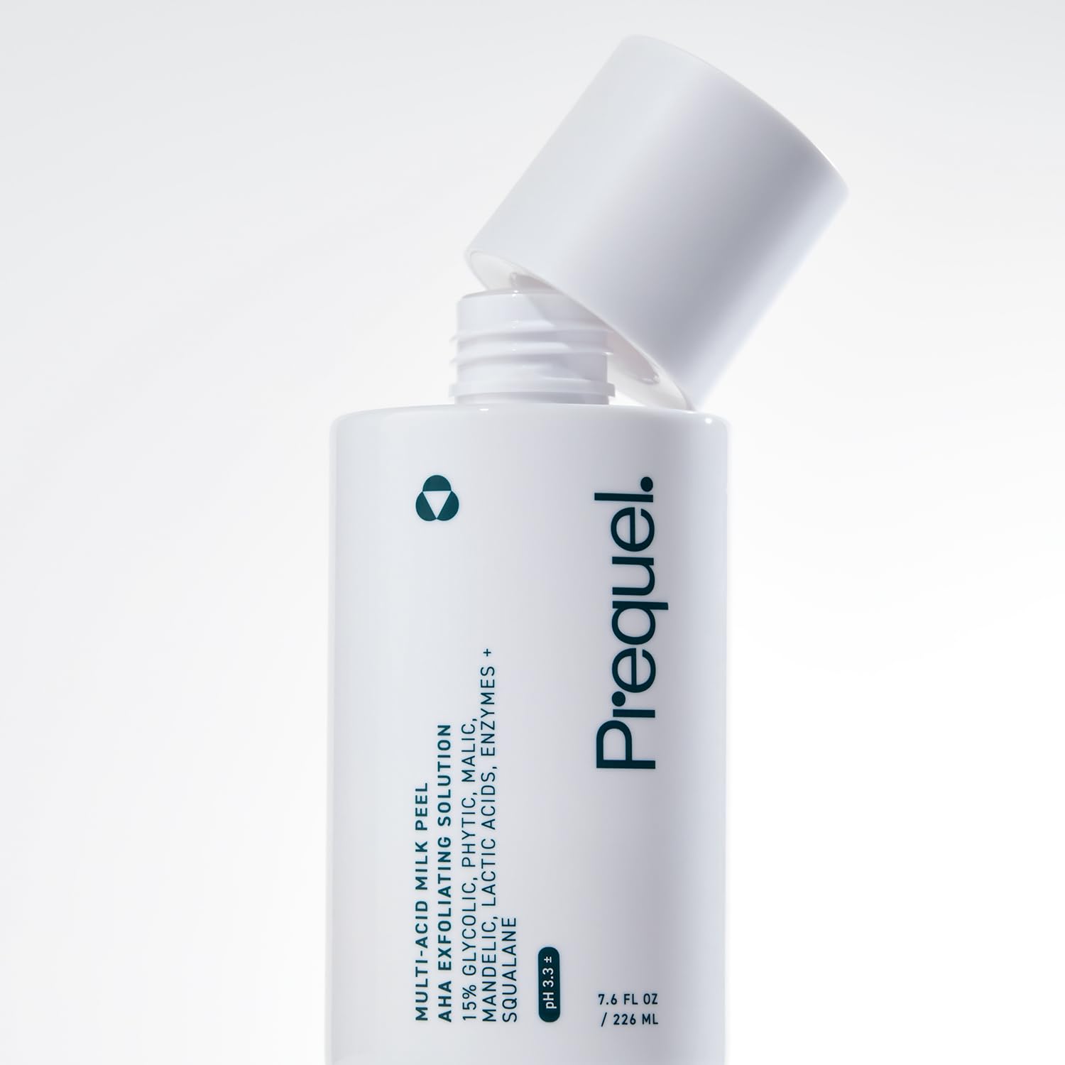 Prequel Skin Multi-Acid Milk Peel – 15% Glycolic Exfoliant with Lactic Acid & Enzymes, 7.6oz