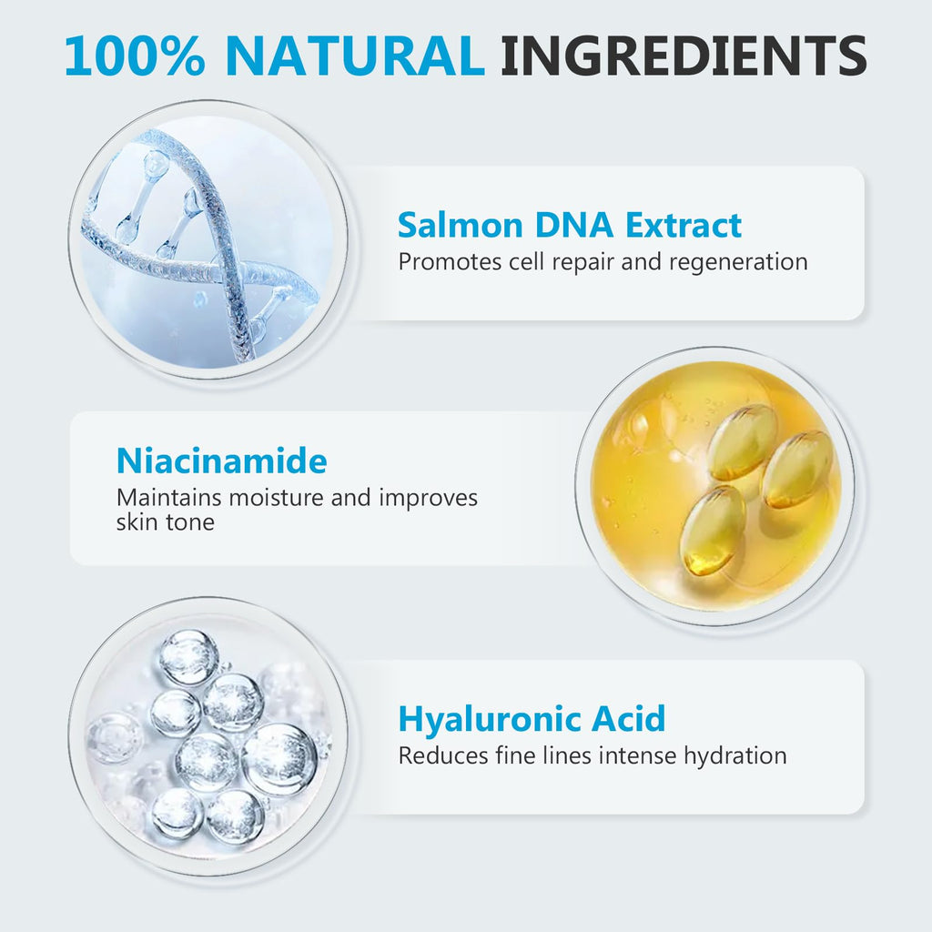 Prettypum Salmon DNA Ampoule – Microneedling Serum with Collagen, Glutathione & Hyaluronic Acid