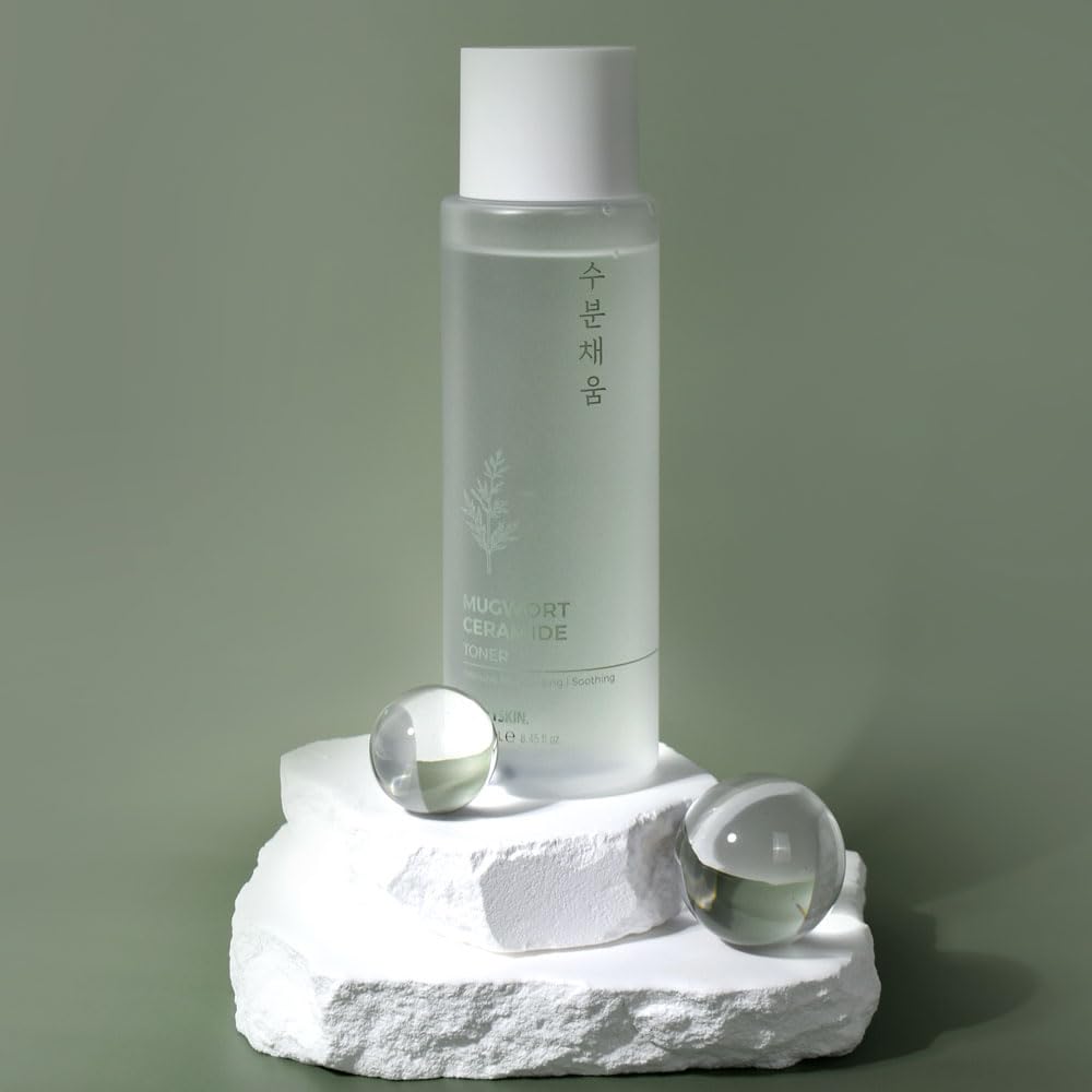 PRETTYSKIN Mugwort Daily Facial Toner for Sensitive Skin – Hydrating, Non-Sticky, Ceramide NP