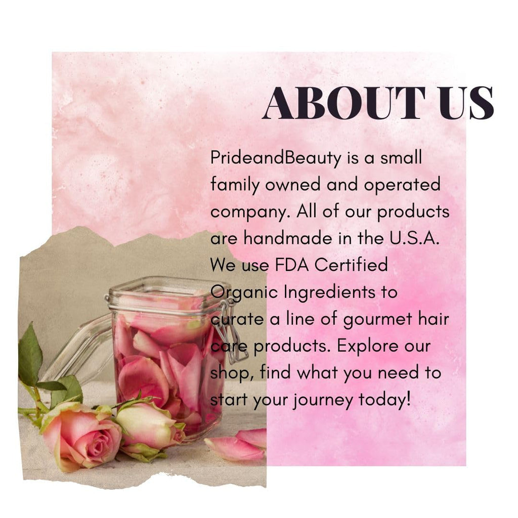Rose Water For Locs – Daily Moisturizing Spray with Rose Water, Peppermint & Green Tea | Pride and Beauty