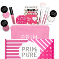 Prim and Pure Kids Makeup Gift Set – Unicorn Pink with Stencil, Bioglitter Lip Gloss, Eyeshadow & Mirror