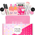 Prim and Pure Mineral Gift Set with Unicorn Mirror – Perfect for Play Dates & Birthdays (Pink)