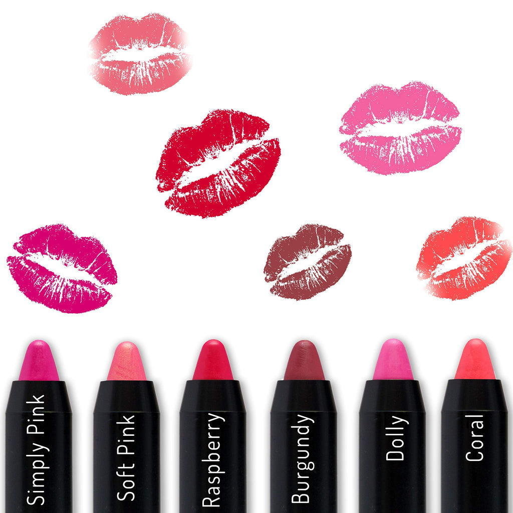 Prim and Pure Simply Pink Lipstick Crayon – High Pigment, Cruelty-Free, Made in USA
