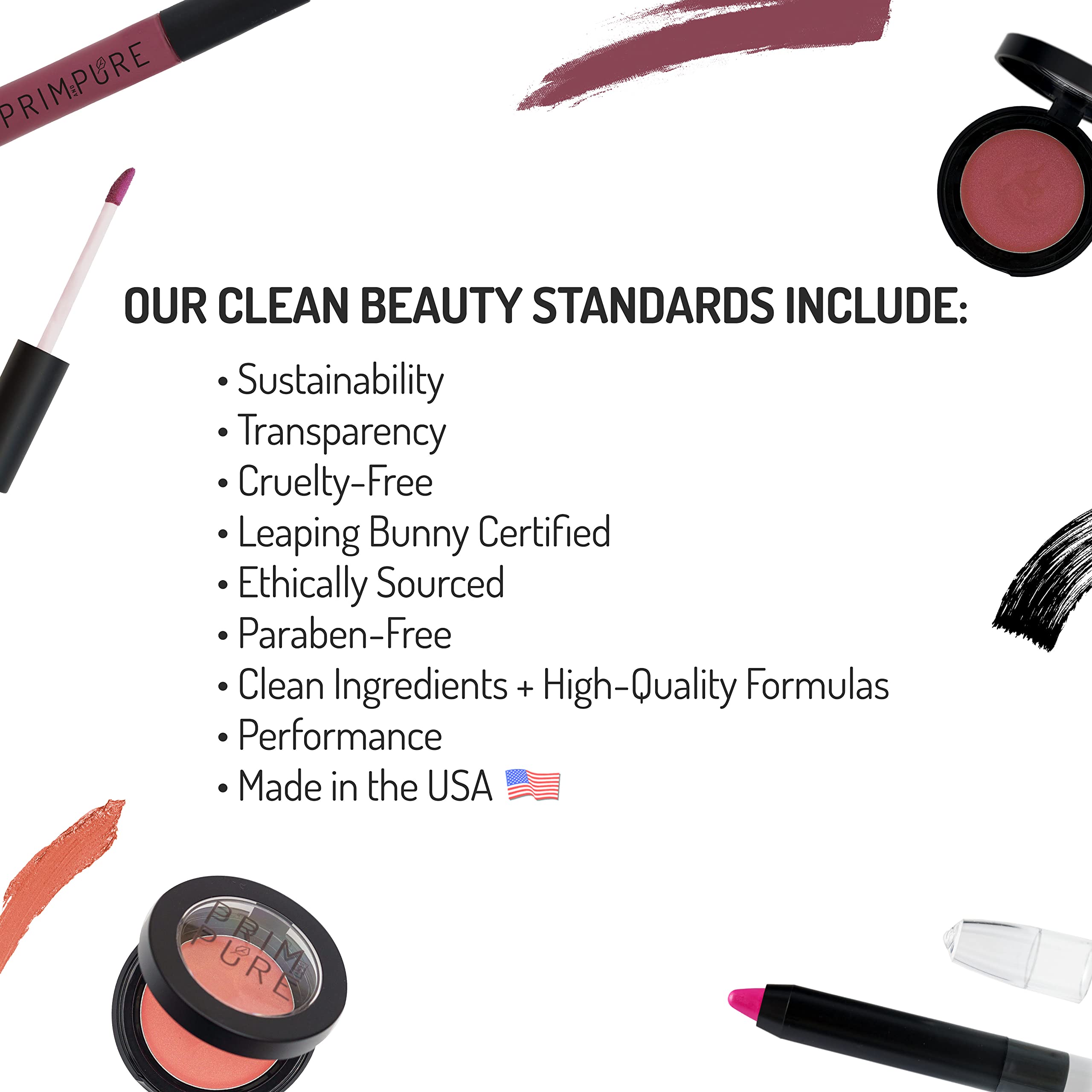 Prim and Pure Simply Pink Lipstick Crayon – High Pigment, Cruelty-Free, Made in USA