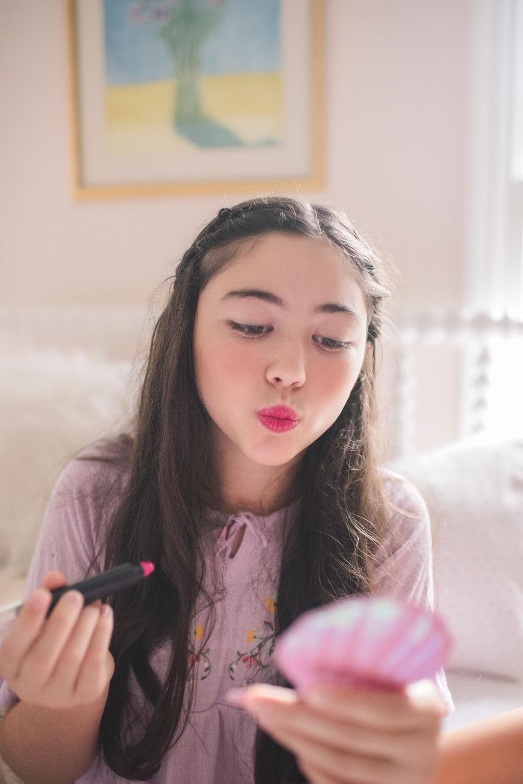 Prim and Pure Simply Pink Lipstick Crayon – High Pigment, Cruelty-Free, Made in USA