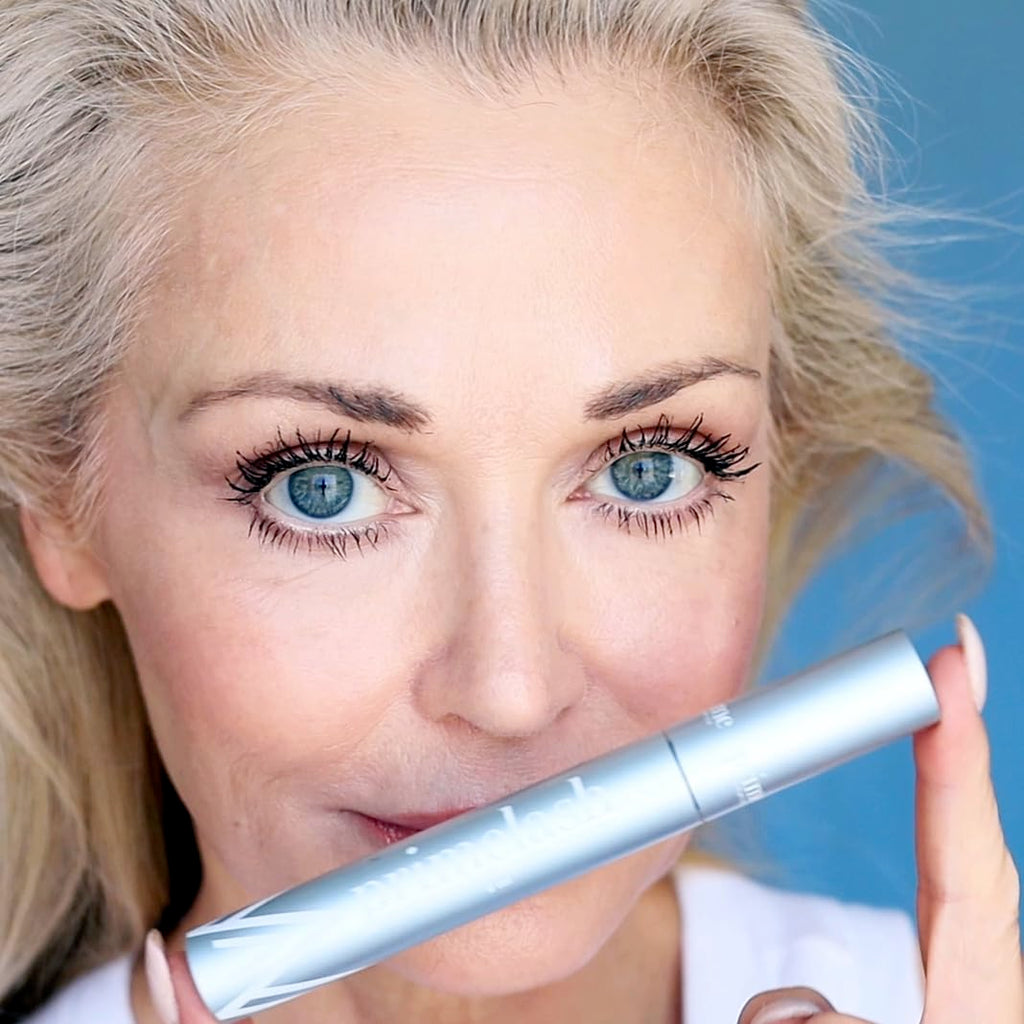Prime Prometics PrimeLash Mascara – Volumizing, Lengthening for Mature Lashes (Black) | Hypoallergenic, Clump-Free