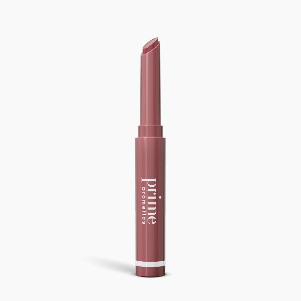 PRIME PROMETICS PrimeLip Plumping Lip Balm – 3-in-1 Lipstick, Gloss & Balm for Mature Lips | Velvet Rose