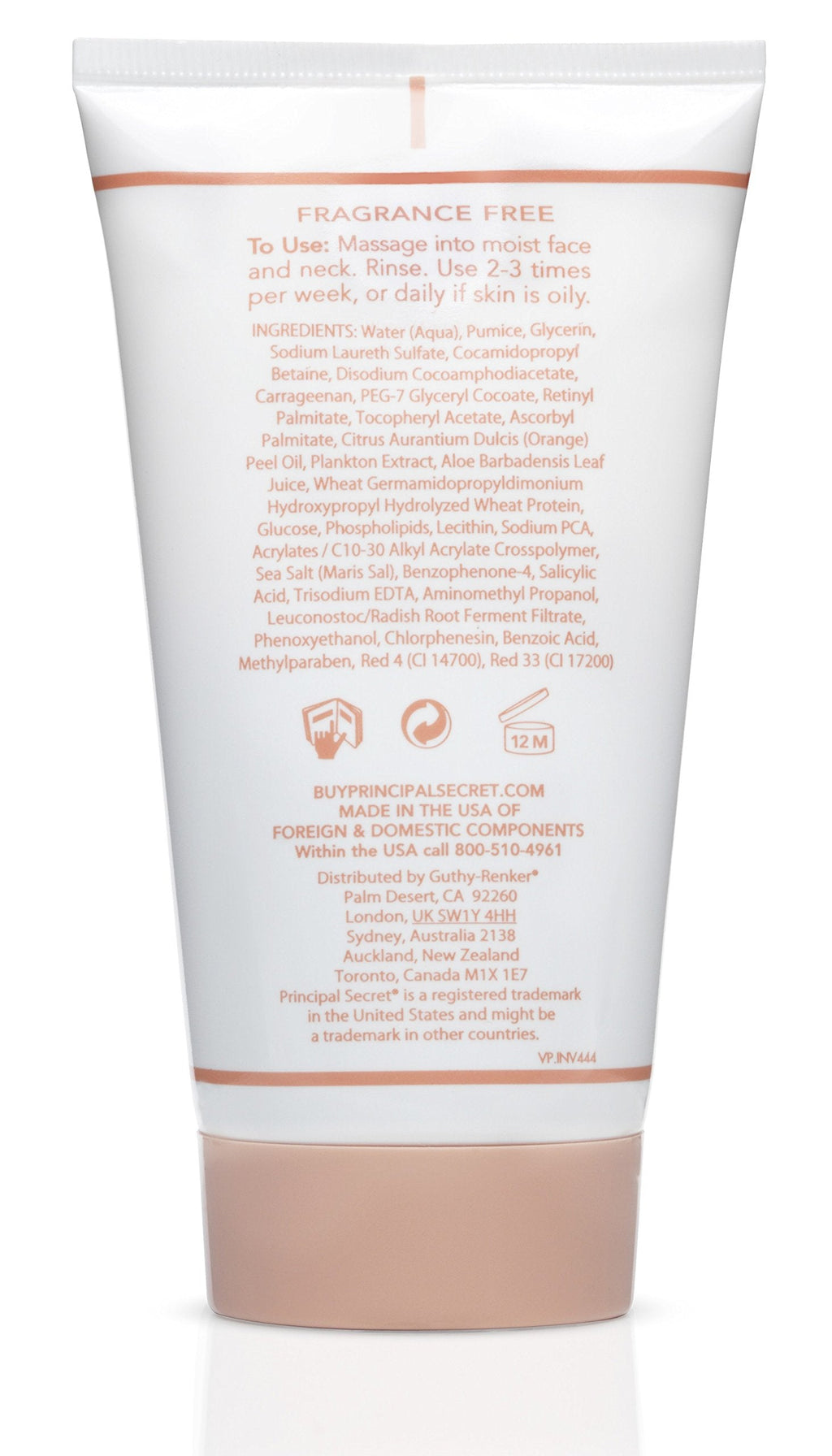 Principal Secret – Advanced Gentle Deep Revitalizing Scrub – 4 oz