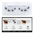 Pro Lash SoftWear Cat Eye No. 08 Black Lash Clusters – 7-Day Waterproof, Lightweight