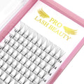 PRO LASHBEAUTY Premade Volume Eyelash Extensions – Short Stem Fans 8D-C 0.07/0.10 (9–20mm)