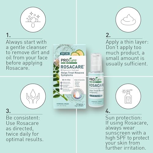 PROcure Rosacare CC Hydrogel – Soothing Color-Correcting Hydration, 2 fl oz