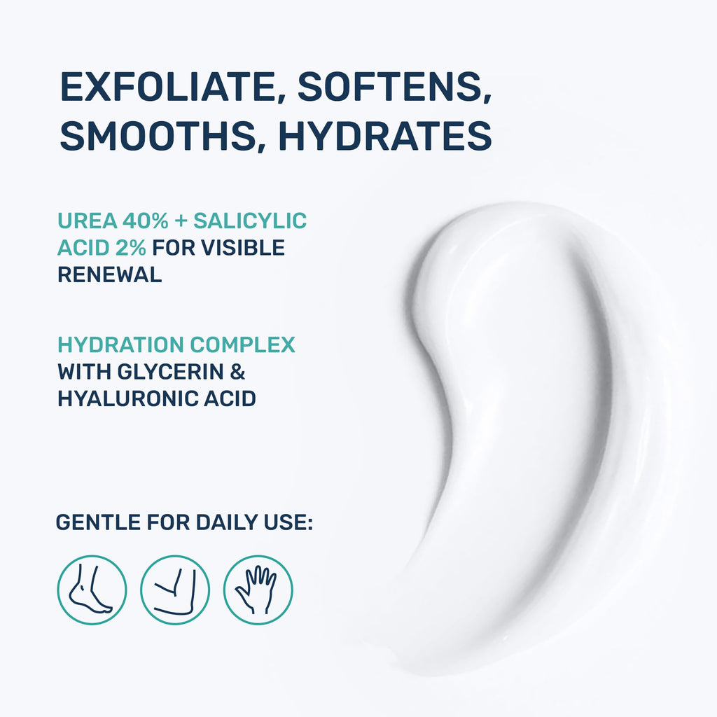 PROJECT 701 Urea Cream 40% & Salicylic Acid – Intensive Foot Exfoliating Lotion