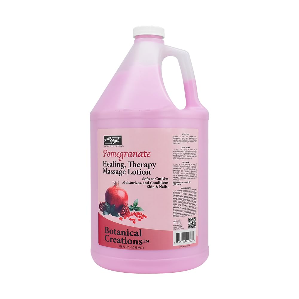 PRO NAIL Healing Therapy Massage Lotion - 128oz | Professional Pedicure & Body Hydration