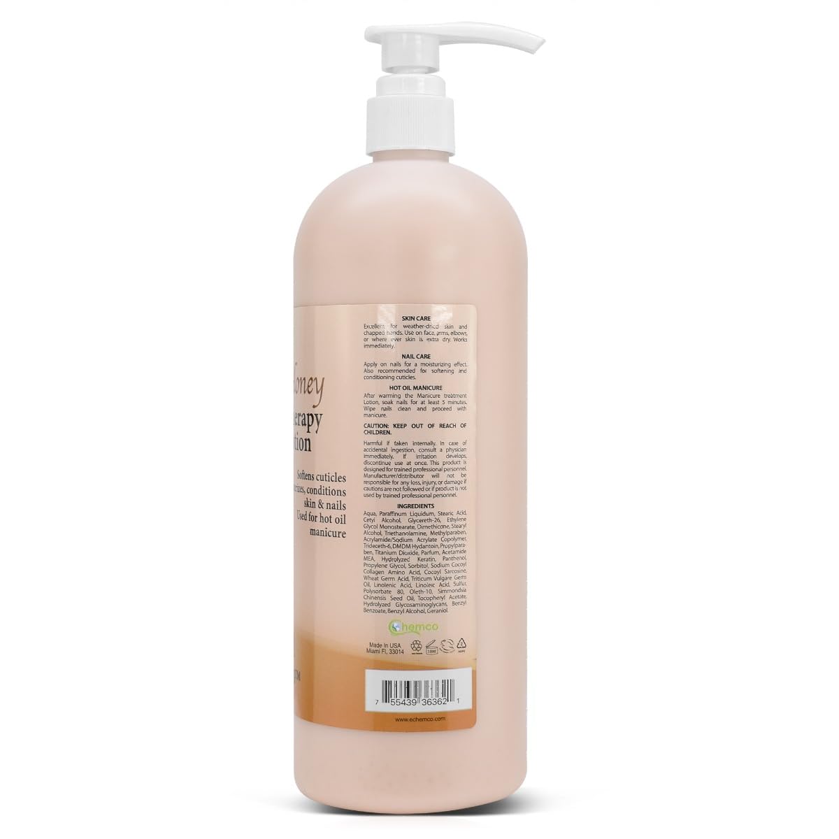 PRO NAIL Healing Therapy Massage Lotion – Hydrating Spa-Quality Pedicure & Hot Oil Manicure
