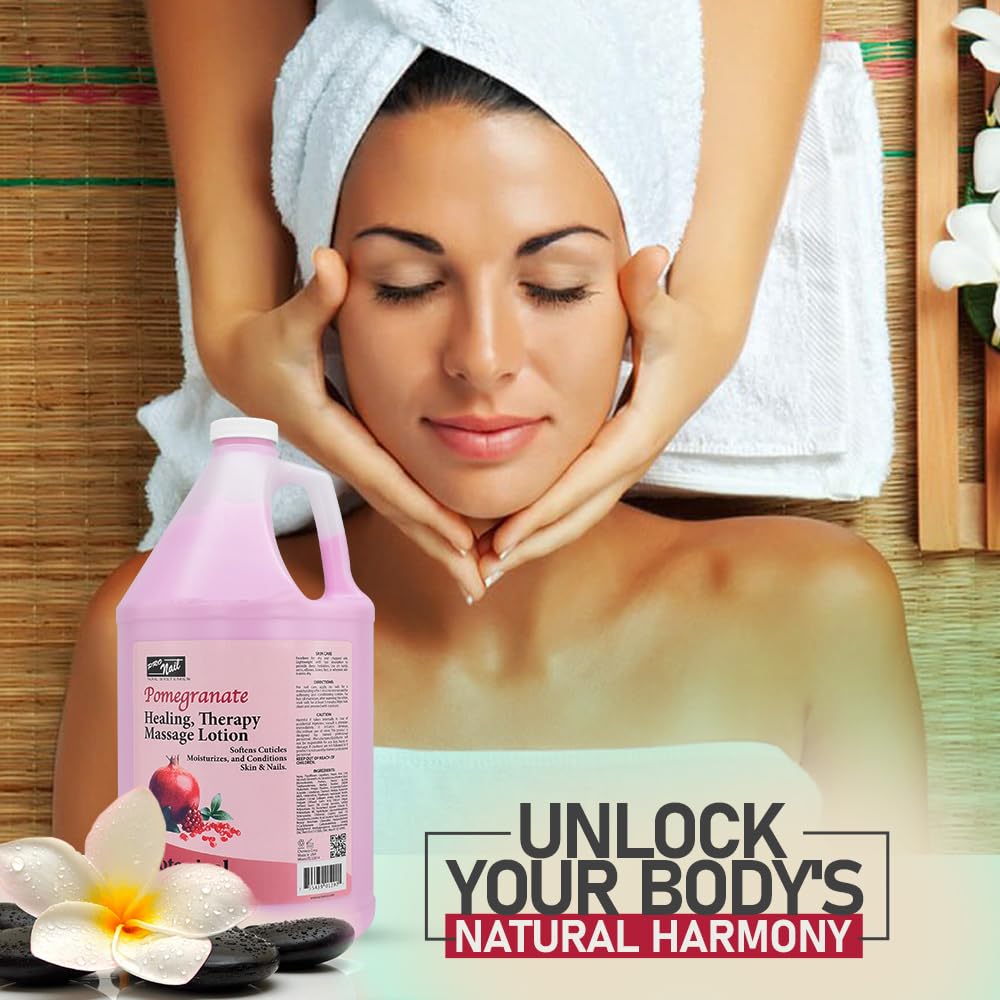 PRO NAIL Healing Therapy Massage Lotion - 128oz | Professional Pedicure & Body Hydration