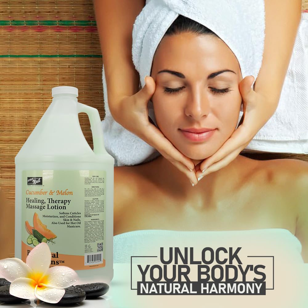 PRO NAIL Healing Therapy Massage Lotion – 1 Gallon, USA Made