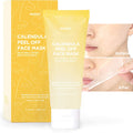 PROOT Calendula Peel Off Mask | Herbal Infused Brightening Serum with Real Calendula Leaves & Extracts | Korean Skin Care, Vegan, Cruelty-Free | 3.38 oz