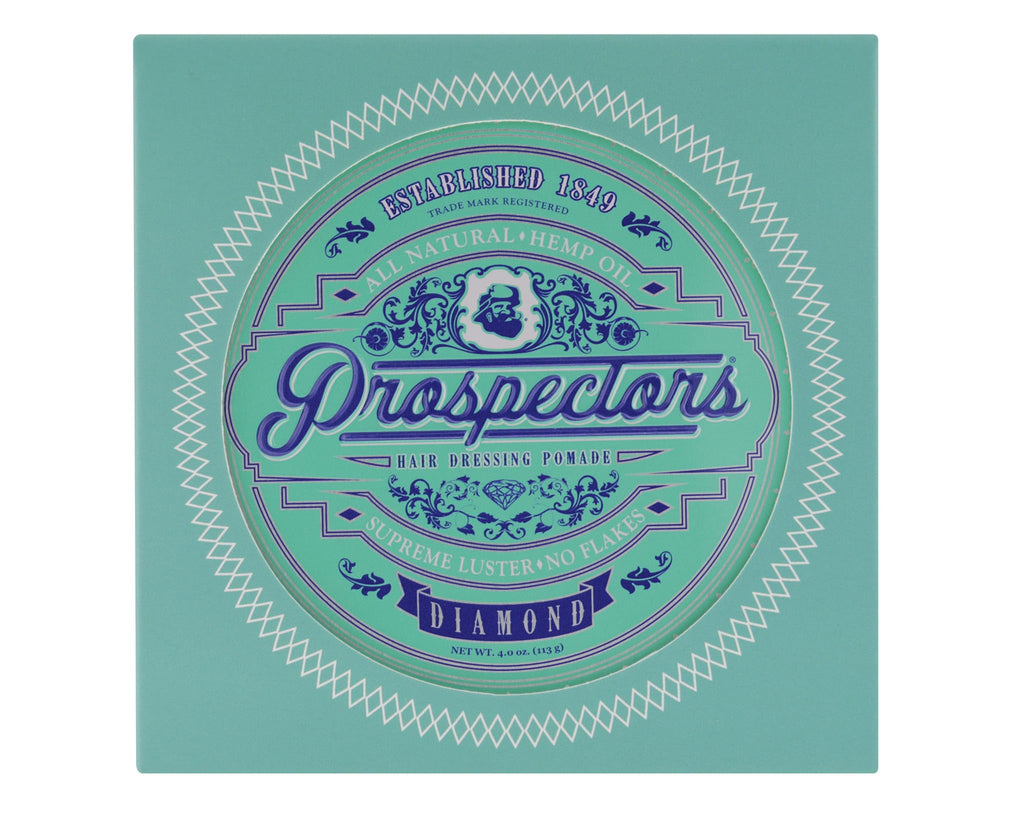 PROSPECTORS Diamond Hair Pomade 4 oz Tin — Medium Hold, Satin Shine