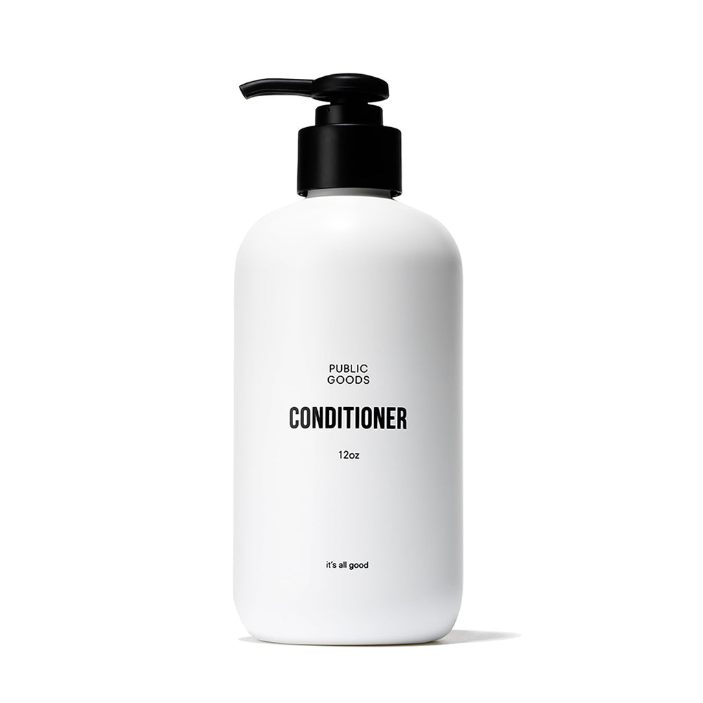 Public Goods Conditioner for Dry Hair — Natural, Sulfate- and Paraben-Free, Vegan | 12 Fl Oz