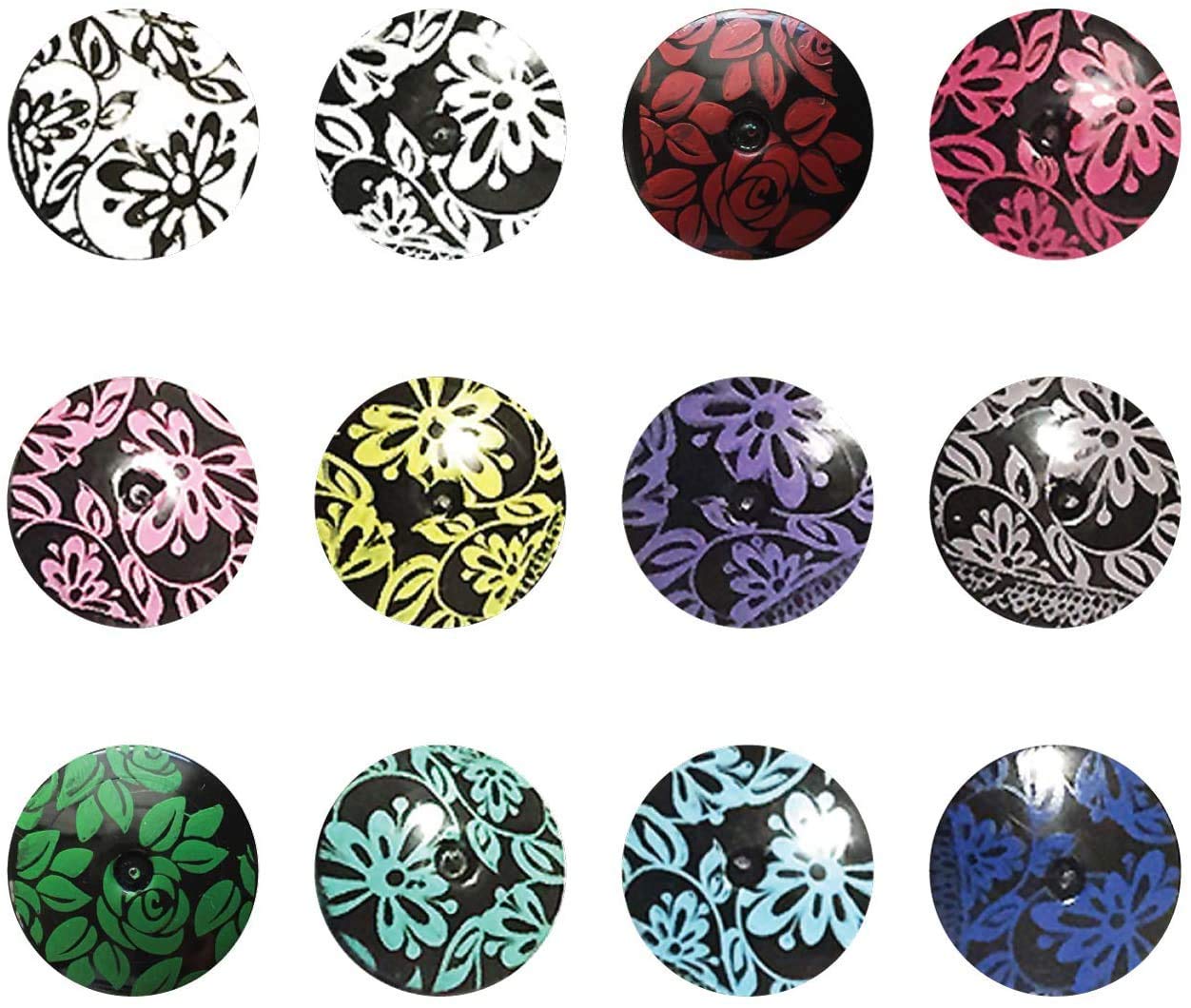 PUEEN Super Intense Nail Polish for Stamping – 12 Color Set (BH000934)
