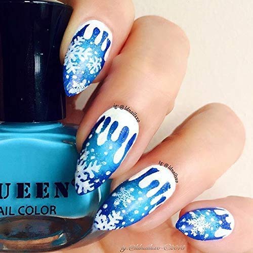 PUEEN Super Intense Nail Polish for Stamping – 12 Color Set (BH000934)