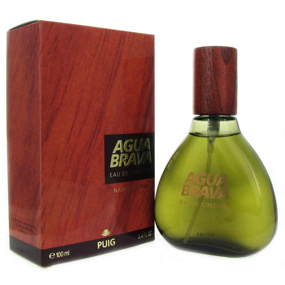 Puig Agua Brava Eau de Cologne Spray for Men – 3.4 oz