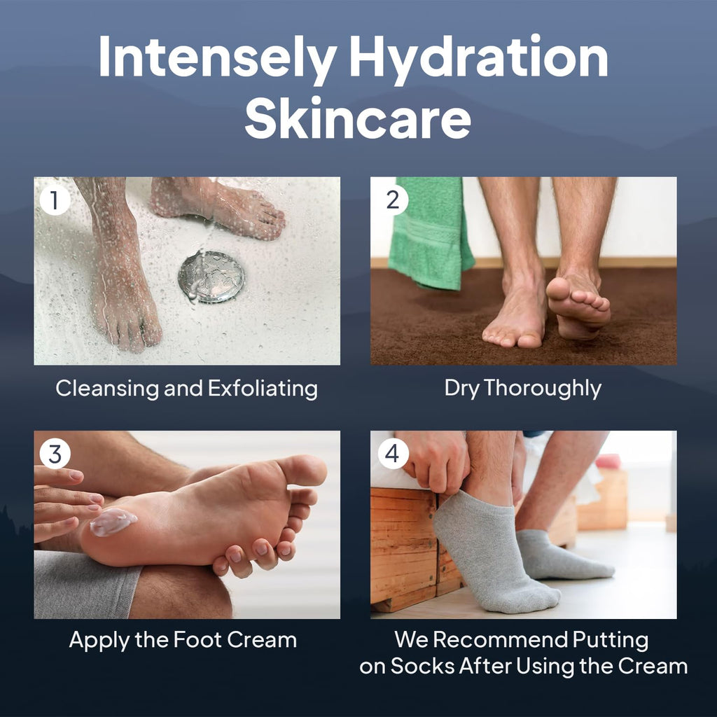 Pumice Valley 2 Pack Foot Cream – Deep Hydration for Dry Feet & Heels