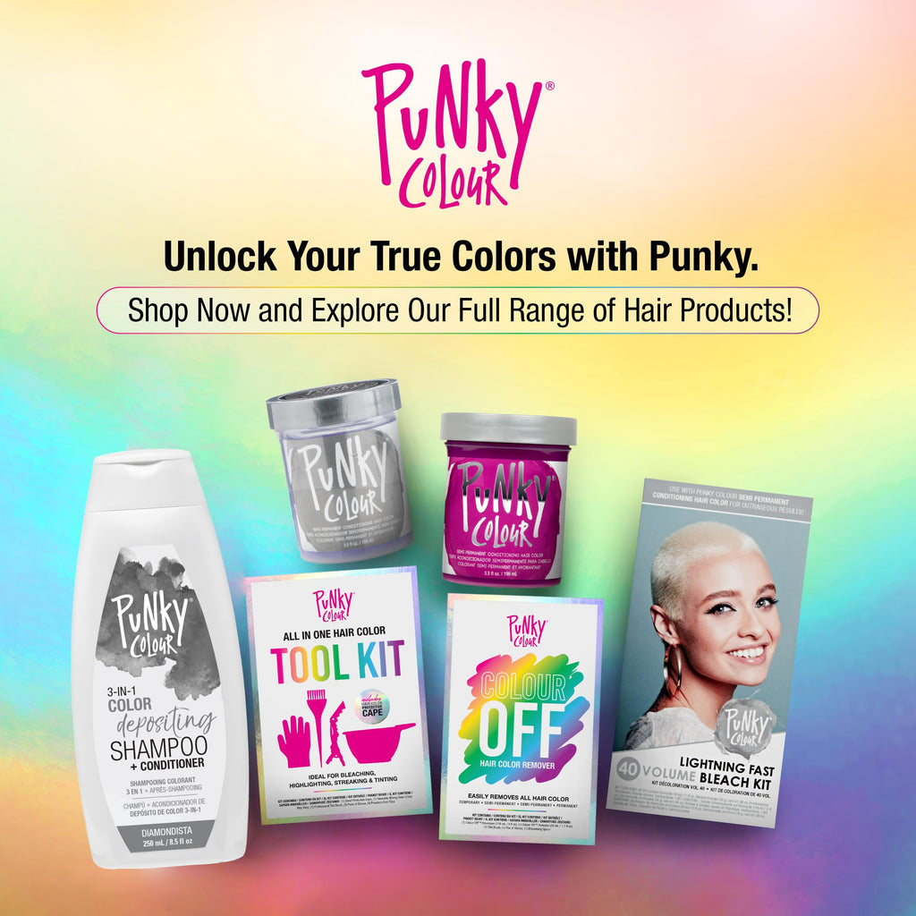 Punky Colour 3-in-1 Color Depositing Hair Cleanser & Conditioner – Diamondista (8.5 fl oz)