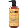 PURA D'OR 16oz Maximum Defense Shampoo – Anti-Hair Thinning with 0.5% Coal Tar, Biotin, Herbal Blend, No Sulfates