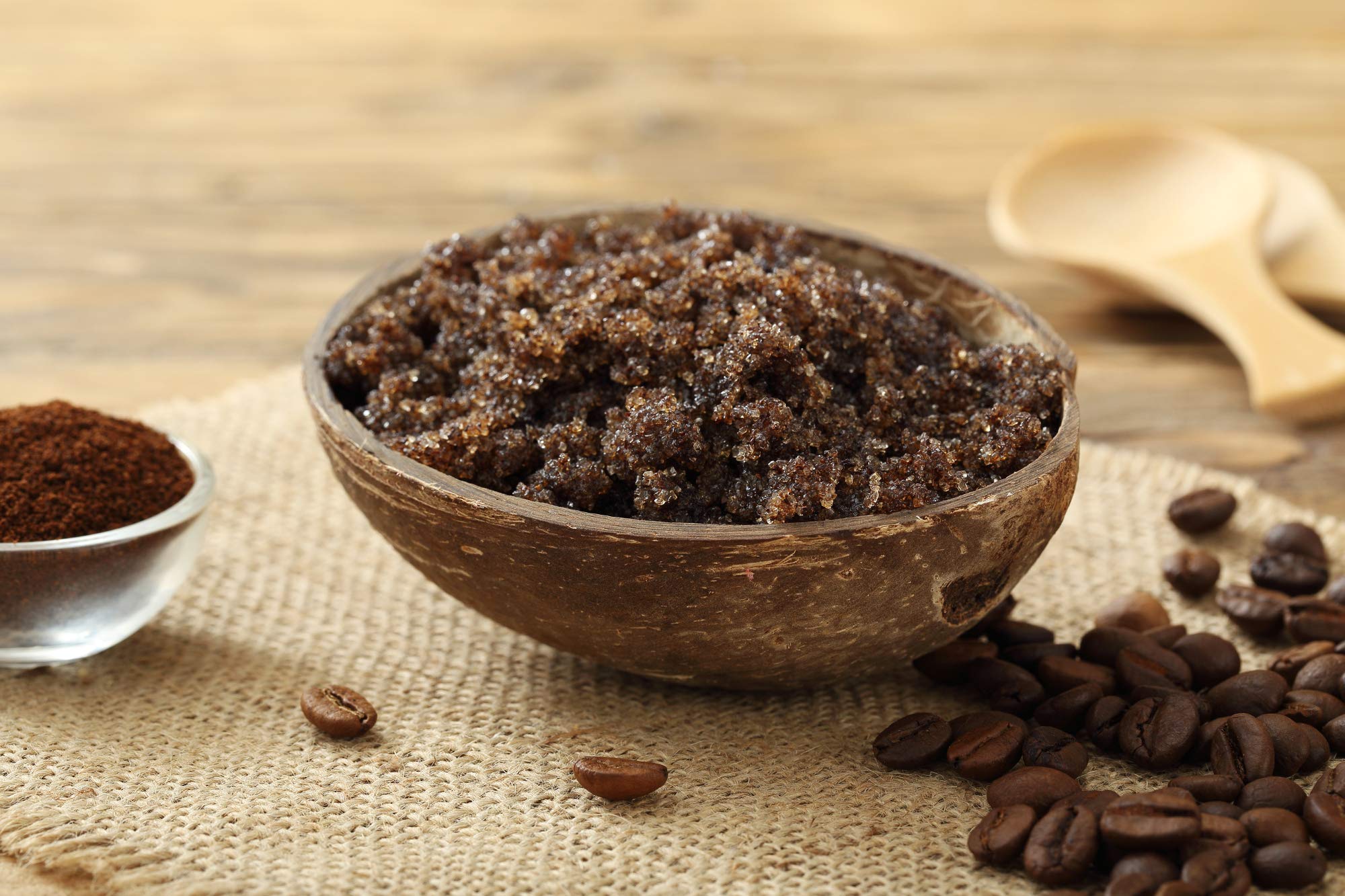Pure Body Naturals Arabica Coffee Scrub – Caffeine Exfoliator for Stretch Marks & Cellulite | 12 oz