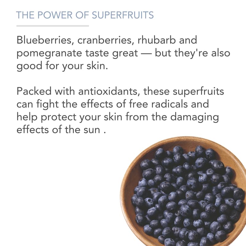Pure Body Naturals Superfruit Smoothie Scrub – Antioxidant Facial Exfoliator, 8.8 oz