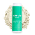 Pure Clay Bentonite Baby Powder – Talc-Free, Food Grade, Sensitive Skin (8 oz Travel Size)