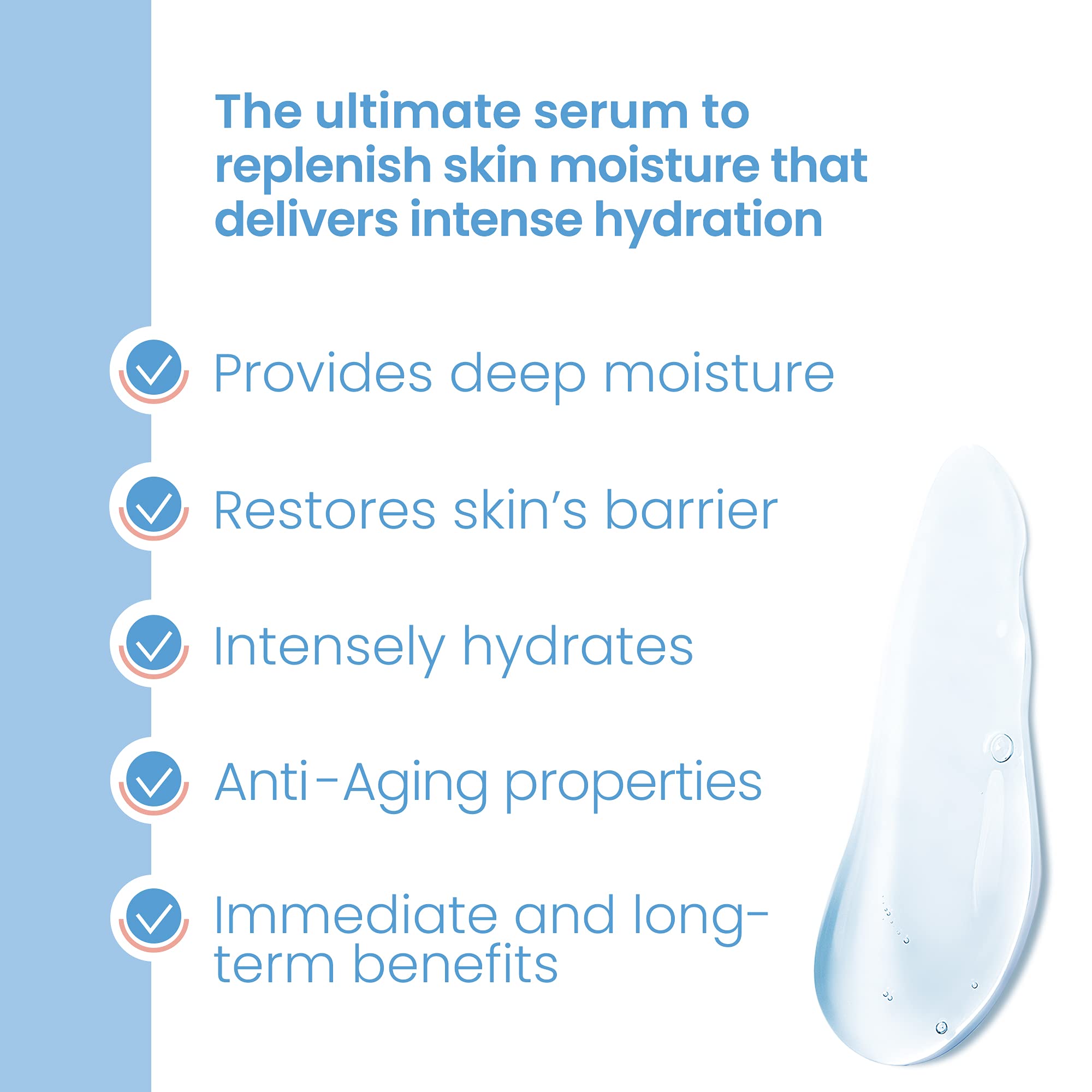 Pure Daily Care High Energy Hyaluronic Serum (1oz) – Hydrating Clinical-Grade Hyaluronic Acid Serum
