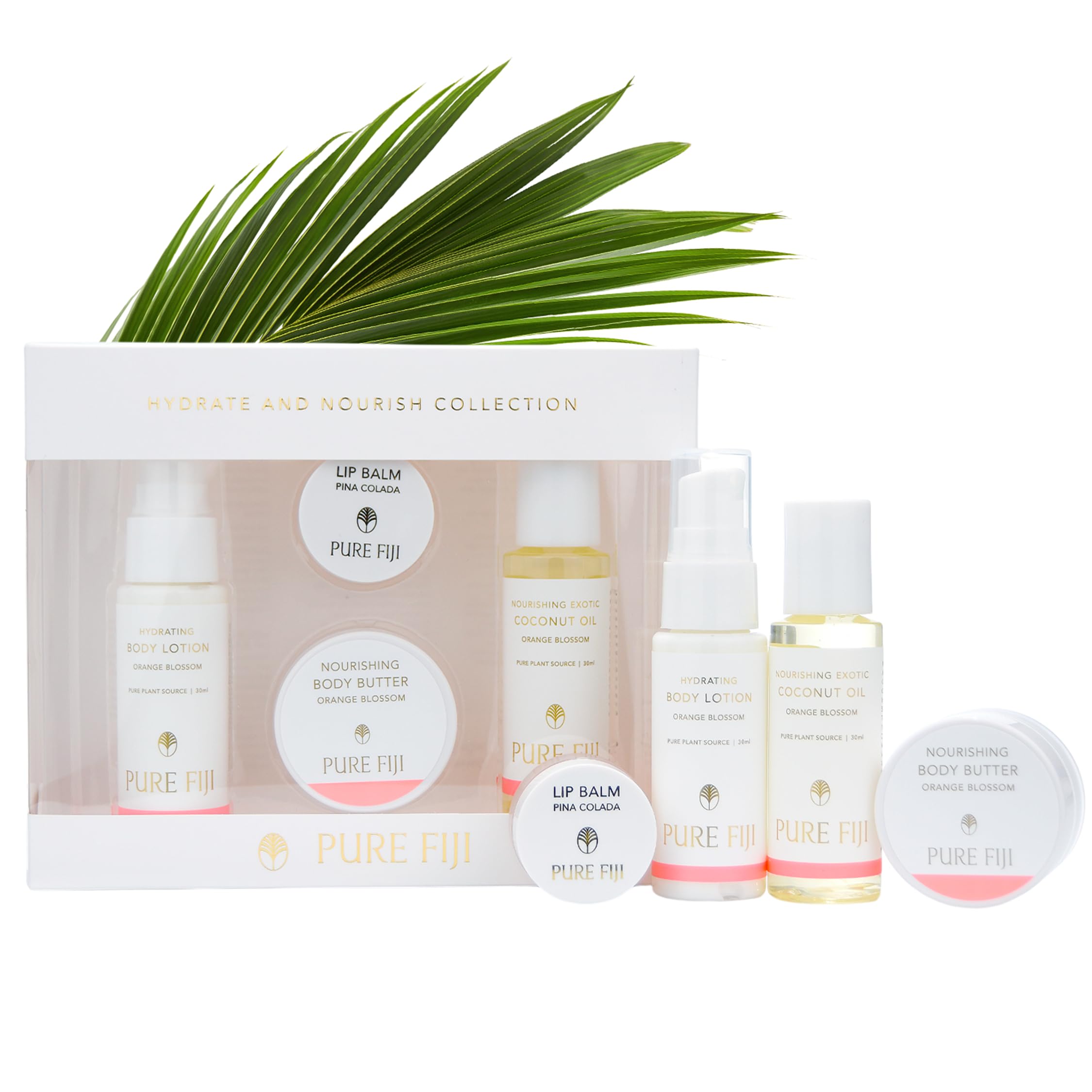 Pure Fiji Hydrate & Nourish Gift Set – 4 in 1 Skin Care Collection
