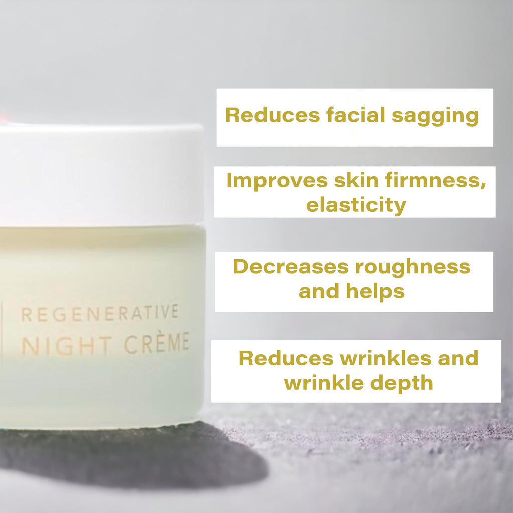 PURE FIJI Regenerative Night Cream – Anti Aging Moisturizer, Overnight Hydration & Repair (1.7 oz / 50 ml)