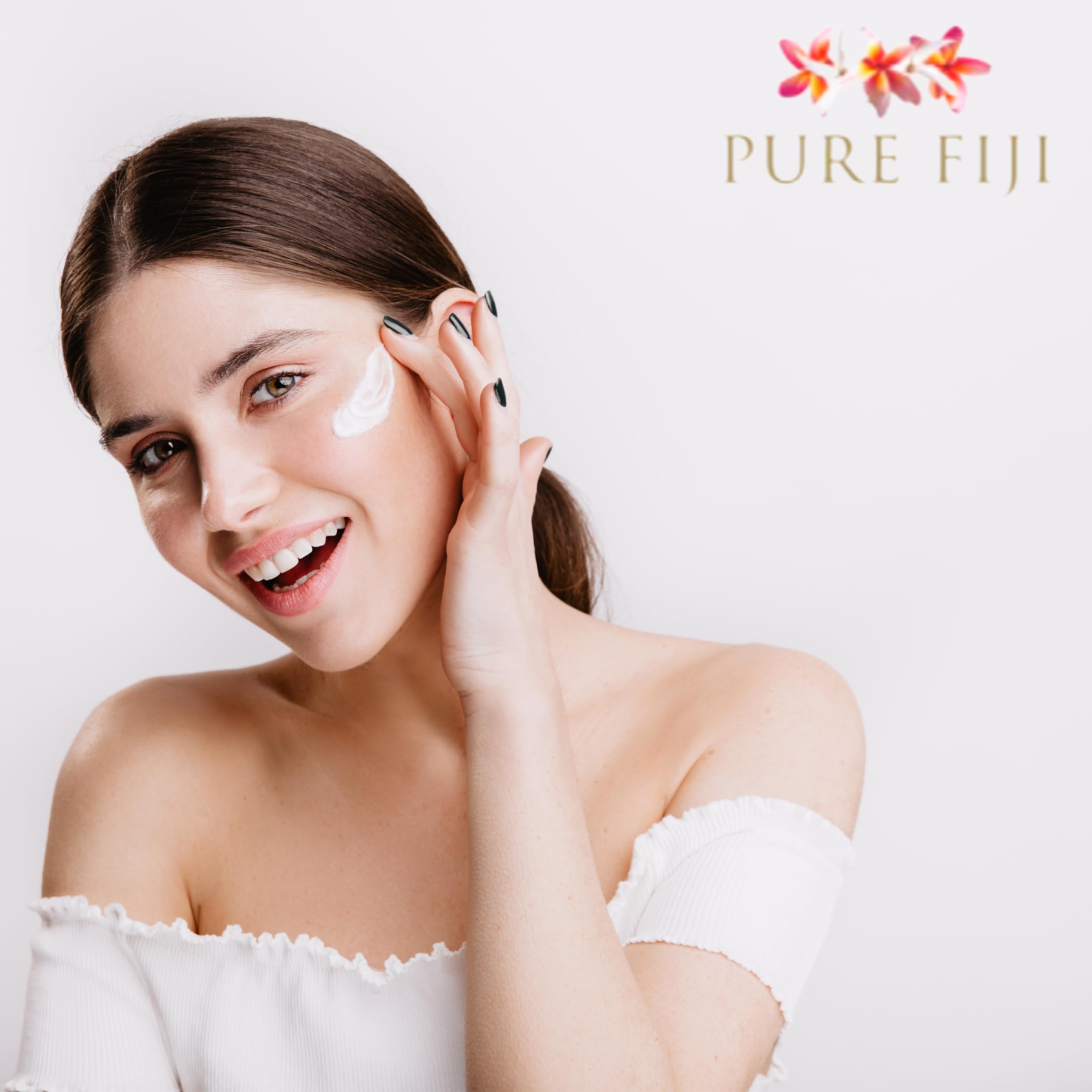 PURE FIJI Regenerative Night Cream – Anti Aging Moisturizer, Overnight Hydration & Repair (1.7 oz / 50 ml)