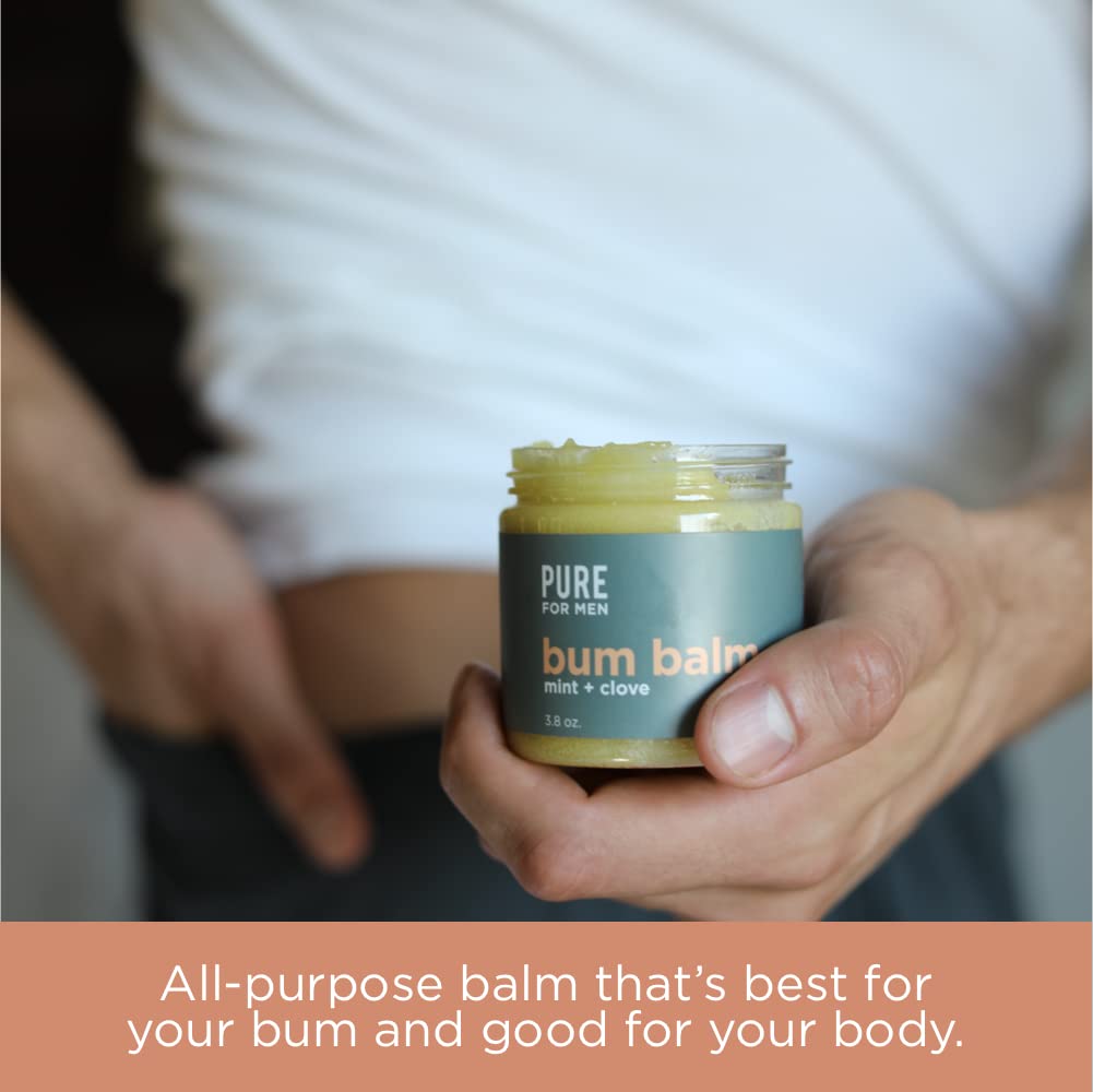 Pure for Men Bum Balm — All-Purpose Hydration & Deodorizing Balm (3.9 oz)