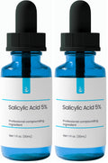 Pure Original Ingredients Salicylic Acid 5% Solution 30 mL – Pure & Simple Serum (Pack of 2)